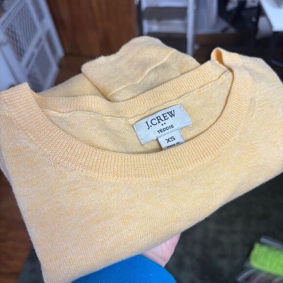 J. Crew factory Cotton Teddie sweater pullover crewneck - Picture 9 of 9